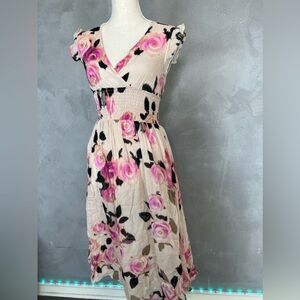 Pinko floral dress size 2
